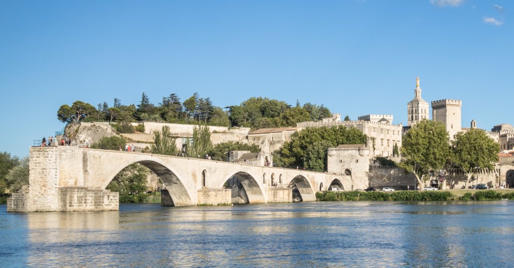 In the Palace of the Popes, city of Avignon
